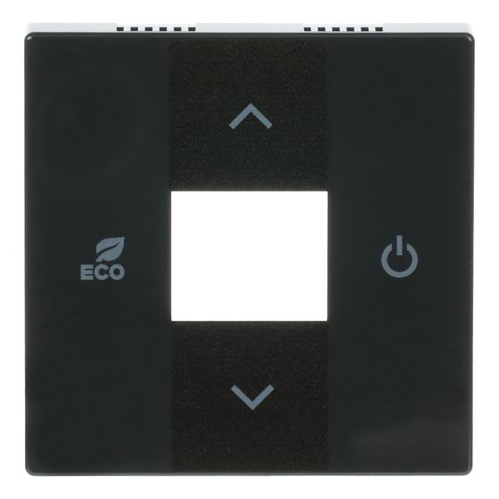Busch Jäger Zentralscheibe RTR 6235-81 Busch-free@home anthrazit 80x80mm