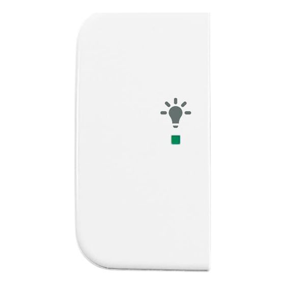 Busch Jäger Wippe 2-fach Symbol Licht 6231-21-214 Busch-free@home alpinweiß