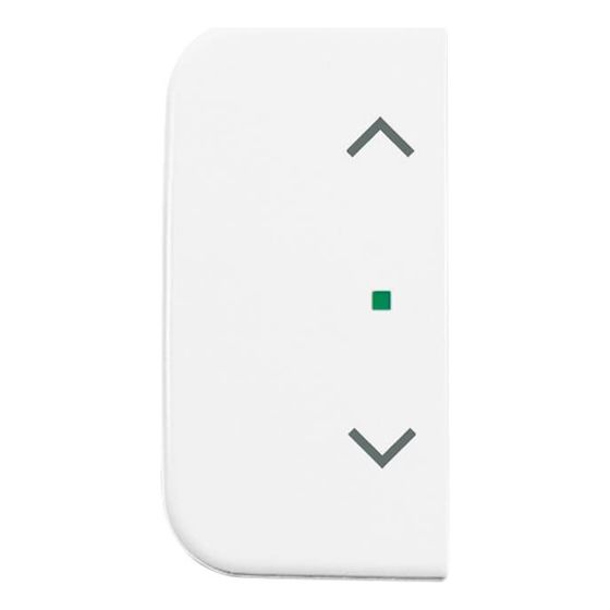 Busch Jäger Wippe 2-fach Symbol 6232-20-214 Jalousie alpinweiß