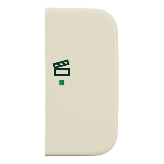 Busch Jäger Wippe 2-fach Symbol Licht 6233-22-212 Busch-free@home weiß