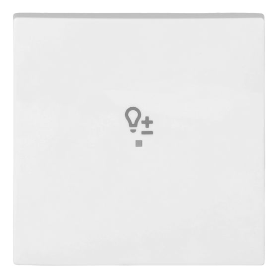 Busch Jäger Wippe 1f Dimmer alpinweiß 6234-10-914 für Busch-free@home und KNX Tasterankopplung