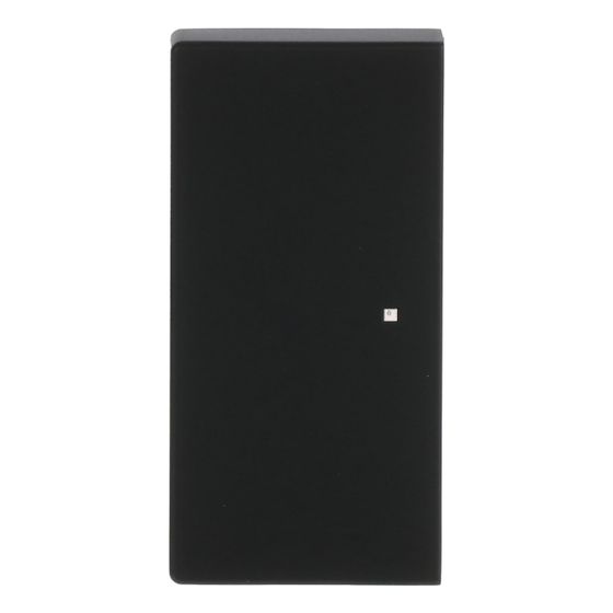 Busch Jäger Wippe 2f schwarz matt 6230-20-885 als Abdeckung für Sensoreinheit Tasterankopplung KNX