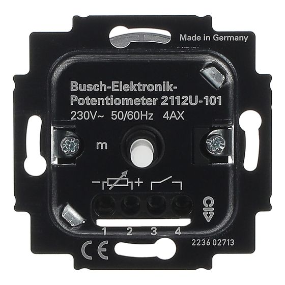 Busch Jäger UP Potentiometer elektronisch 2112U-101 0-10V 700W/VA