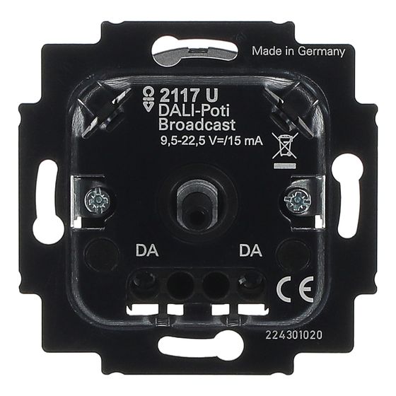 Busch Jäger DALI-Poti Broadcast UP 2117 U Busch-Dimmer DALI für Broadcastbetrieb