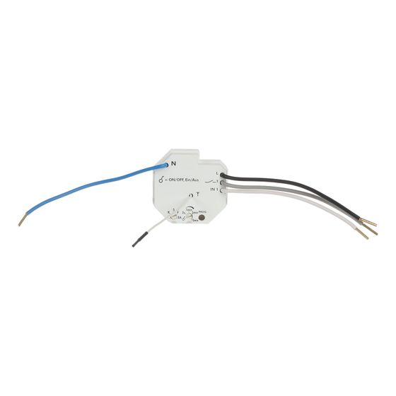 Busch Jäger Schaltaktor WaveLINE 6701-101 1fach m-Funkcontrol mit Nebenstelle