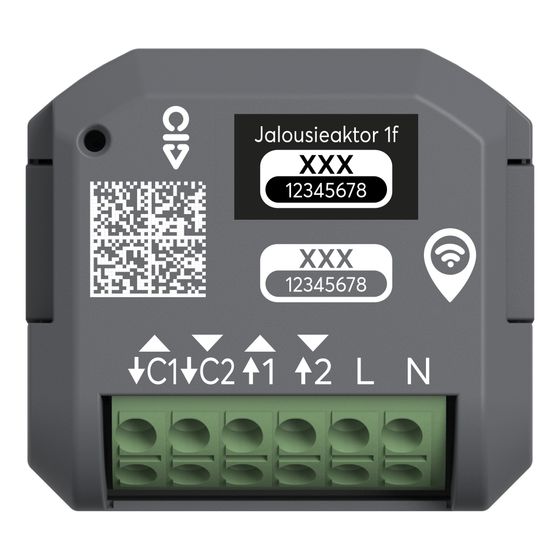 Busch Jäger Jalousieaktor 1-fach UP 62831 U-WL Wireless Unterputzaktorik