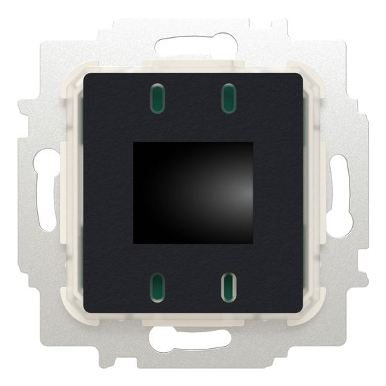 Busch Jäger Raumtemperaturregler 62843 U-WL Einsatz Display mit Touchbedienung
