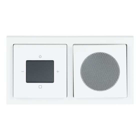 Busch Jäger Busch-Radio Btconnect 8270 UJ-84-101 DAB+ Komplettset Einbaufertiger Radiowecker