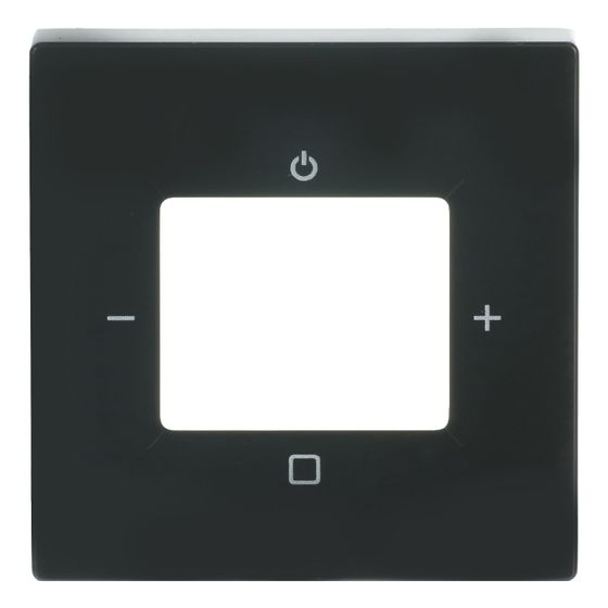 Busch Jäger Zentralscheibe anthrazit 8252-81-101 für Busch-Radio DAB+ 8215 U-101 Btconnect DAB+ 8217 U-101 iNet 8216 U
