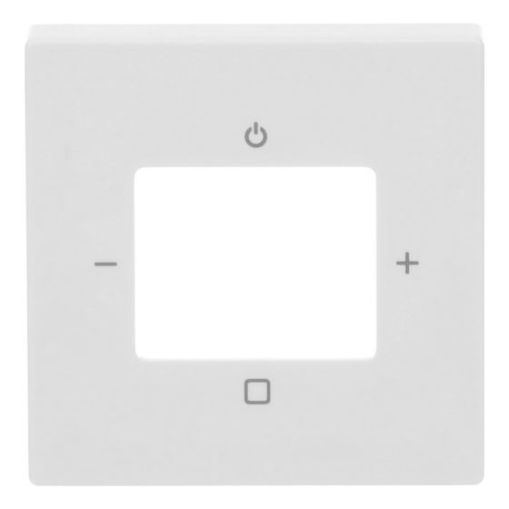 Busch Jäger Zentralscheibe Future 8252-84-101 Linear für Busch-Radio DAB+ 8215 U-101 Btconnect DAB+ 8217 U-101 iNet 8216 U