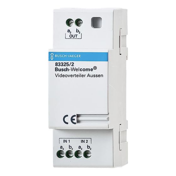 Busch Jäger Videoverteiler Außen REG 83325/2 90x36x65mm