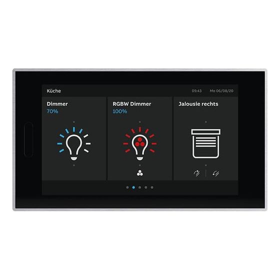 Busch Jäger RoomTouch 5 -825 RT/U30.0.11-825 schwarz
