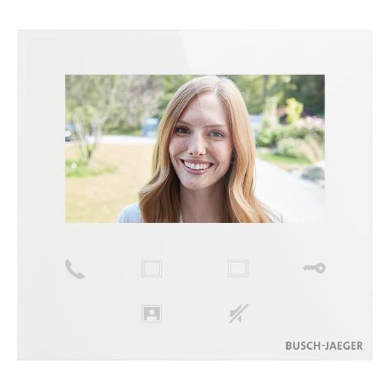 Busch Jäger Innenstation Video 4.3 M22401-W-03 WLAN