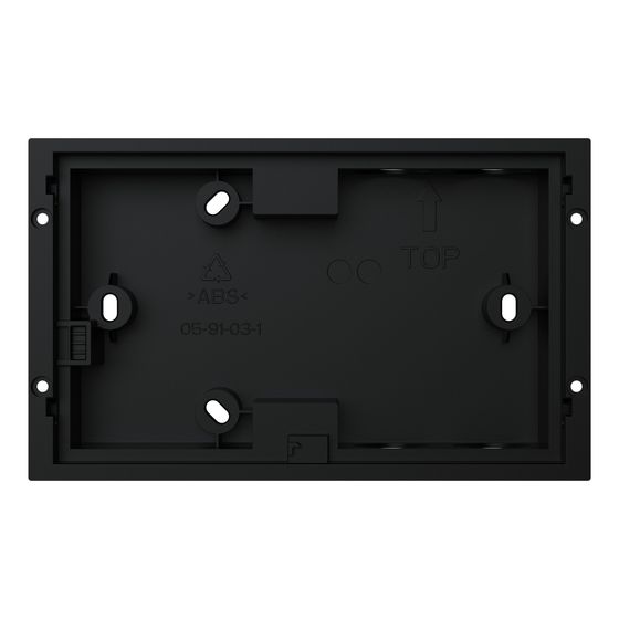 Busch Jäger UP-Montagedose 42491F Unterputz-Montagedose schwarz für Busch-OneTouch und IP Touch Lite 7