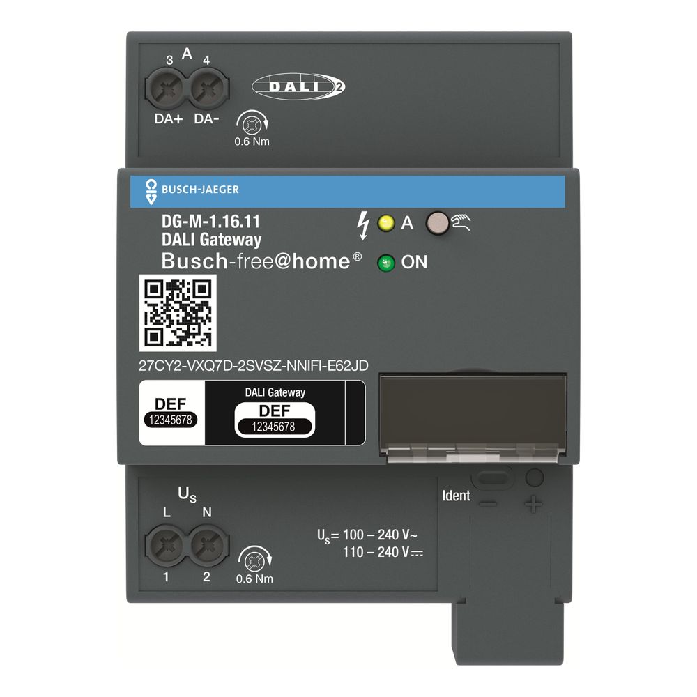 Busch Jäger Dali Gateway DG-M-1.16.11 für Busch-free@home... BJ-2CDG510012R0021 4016779067416 (Abb. 2)