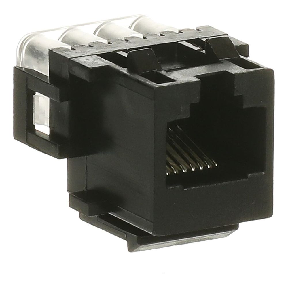 Busch Jäger Modular Jack Buchse 0211 8polig Kat 3 RJ45 schwarz... BJ-2CKA000225A0086 4011395535806 (Abb. 4)