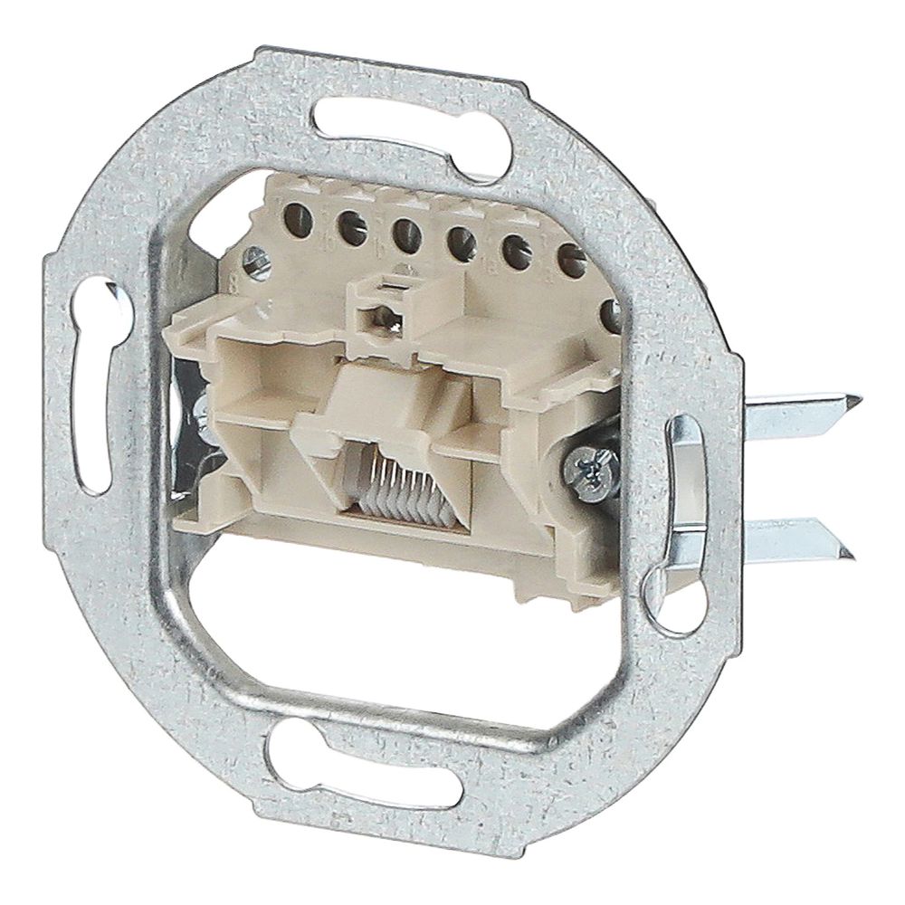 Busch Jäger UP Anschlussdose UAE 0213 8-polig RJ 11/12 RJ 45 ISDN-fähig Kat 3... BJ-2CKA000230A0227 4011395796504 (Abb. 2)