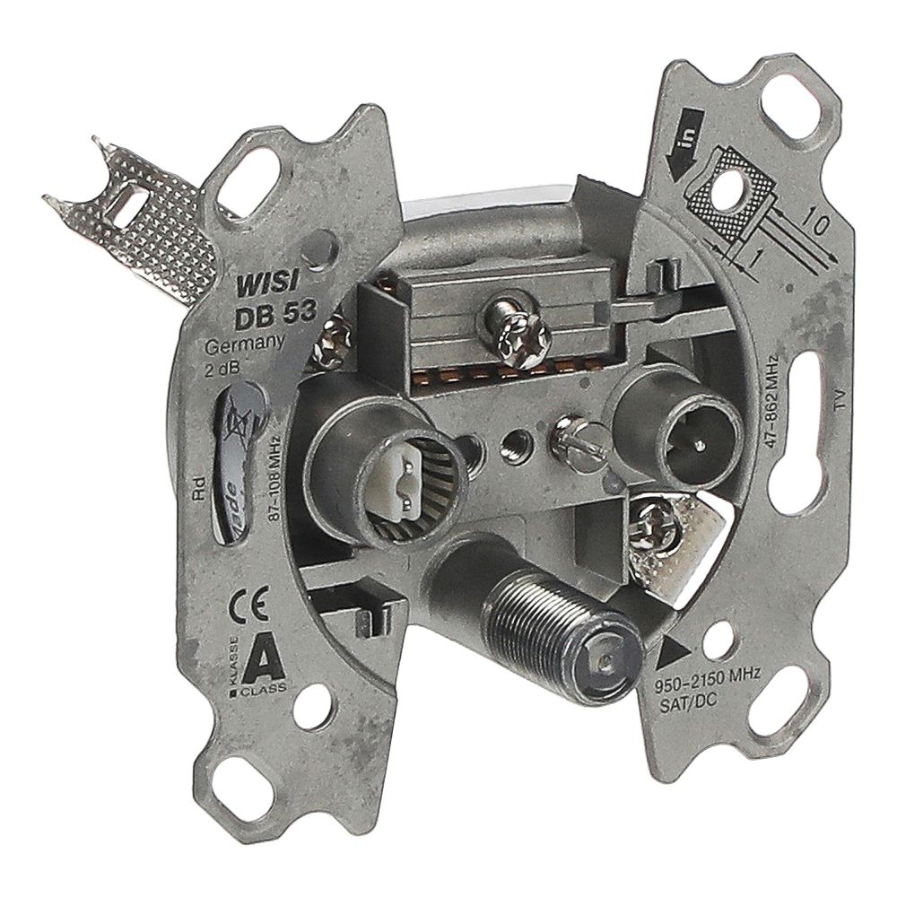 Busch Jäger UP Antennen-Stichdose 0232-101 3 Anschlüsse Radio TV SAT... BJ-2CKA000230A0384 4011395076323 (Abb. 3)