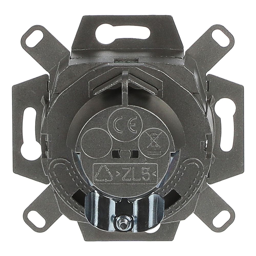 Busch Jäger UAE-Anschlussdosen Kat. 0218/11-101 1fach metall RJ45... BJ-2CKA000230A0409 4011395163856 (Abb. 6)