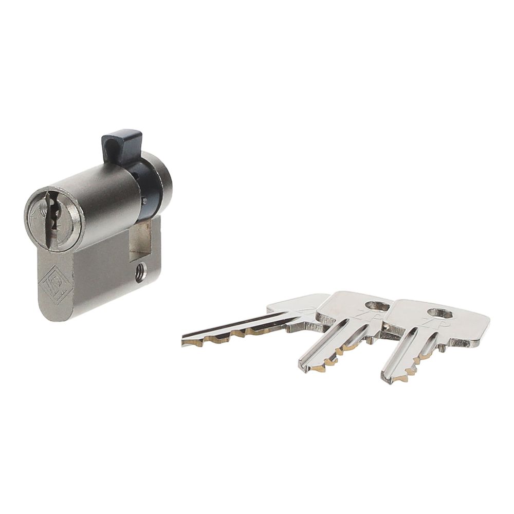 Busch Jäger DIN-Profil-Halbzylinder 0520PZ-VS verschieden schließend 40mm mit 3 Sch... BJ-2CKA000470A0013 4011395668207 (Abb. 2)