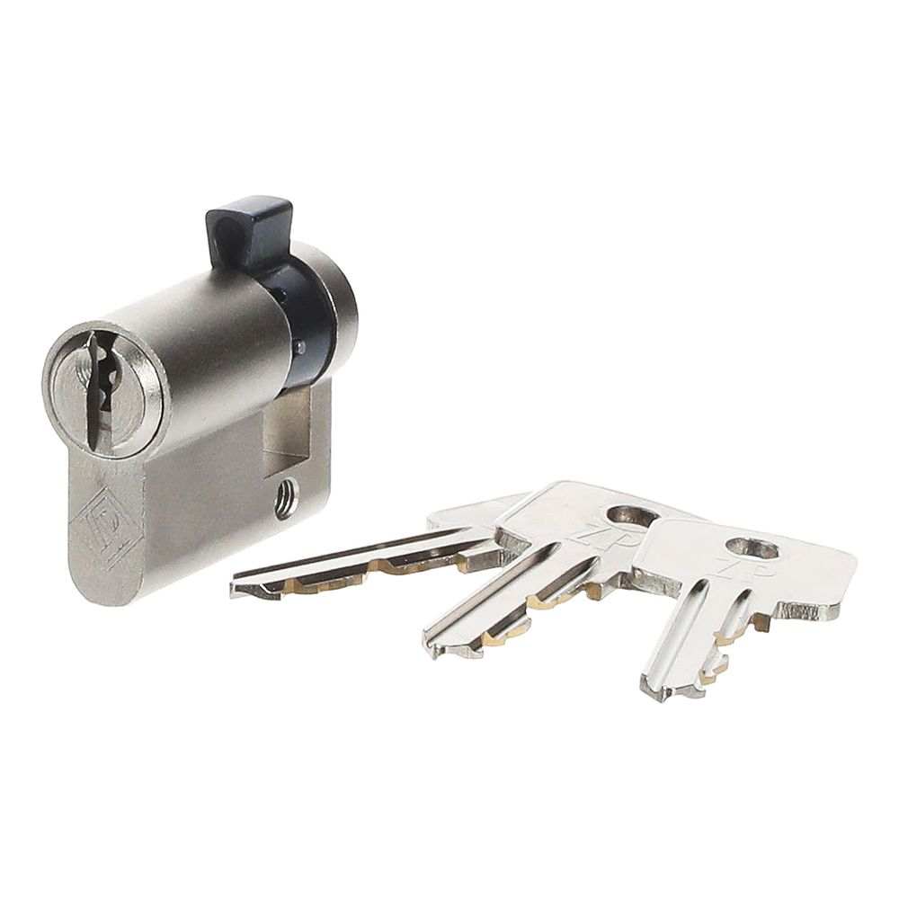 Busch Jäger DIN Profil-Halbzylinder 0521PZ-GS gleichschliessend 40mm... BJ-2CKA000470A0021 4011395668306 (Abb. 2)
