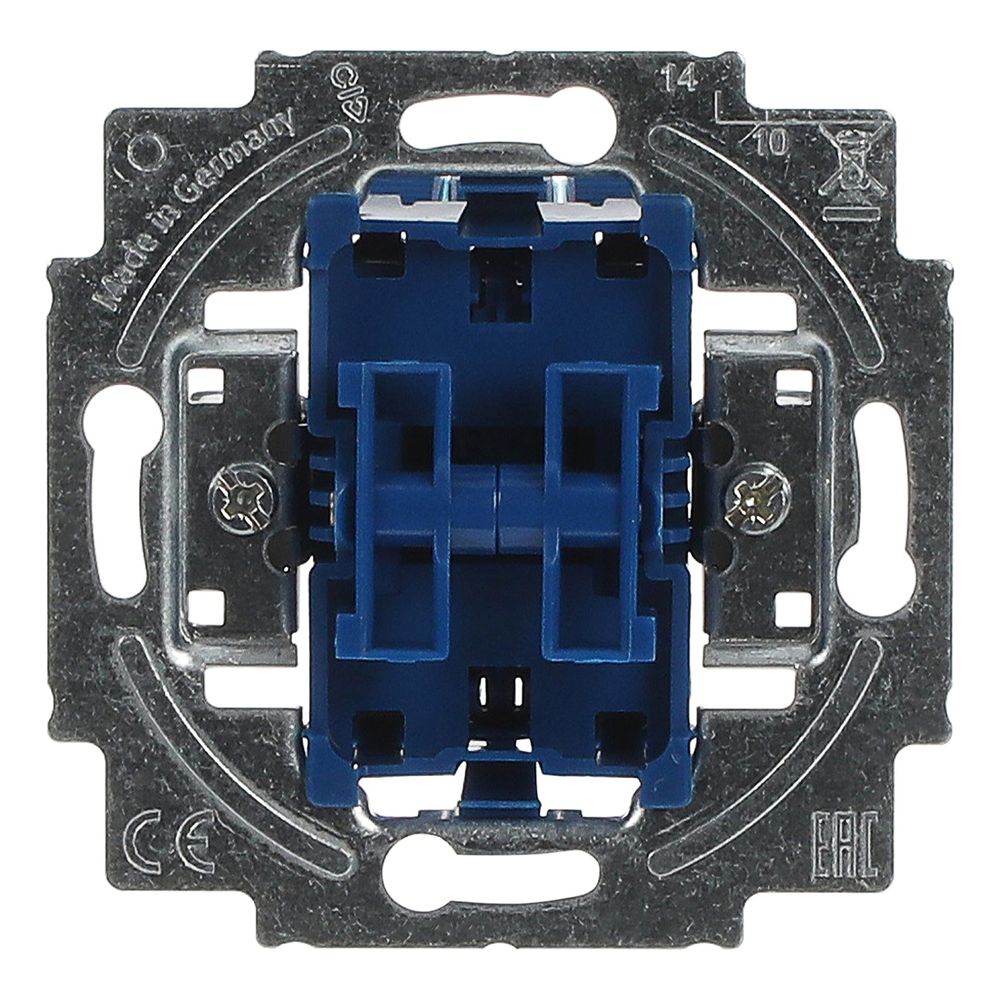 Busch Jäger Wippschalter-Einsatz 2000/6/6US-101 2x Wechsel 10A... BJ-2CKA001011A0927 4011395102510 (Abb. 1)