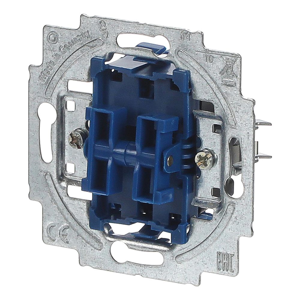Busch Jäger Wippschalter-Einsatz 2000/6/6US-101 2x Wechsel 10A... BJ-2CKA001011A0927 4011395102510 (Abb. 2)