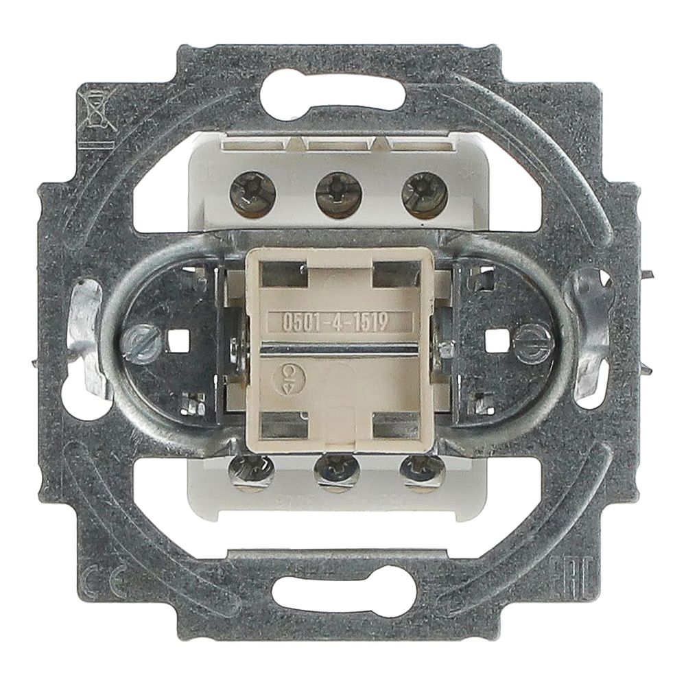 Busch Jäger UP Aus Wechsel 2000/6/2US 2polig... BJ-2CKA001012A0954 4011395007006 (Abb. 1)