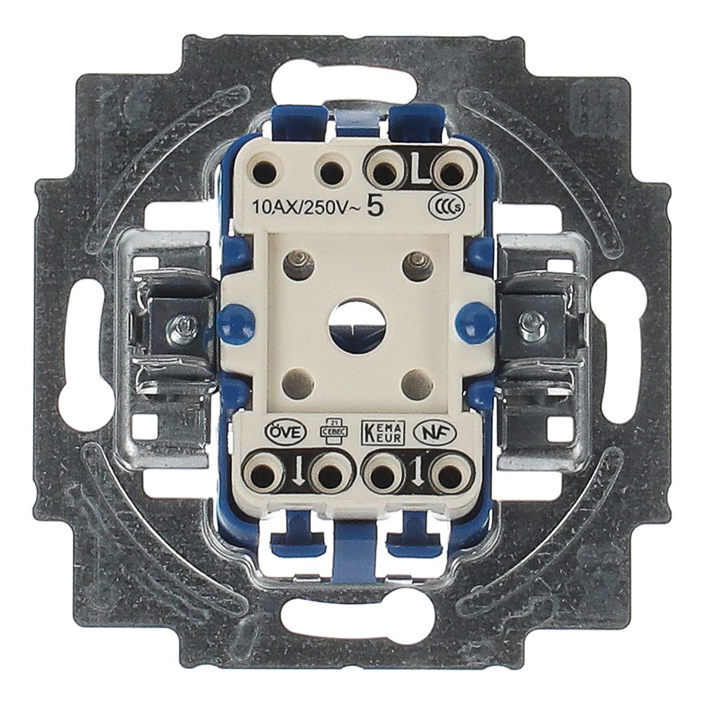 Busch Jäger UP Serien 2000/5US Wippschalter-Einsatz 10A Beleuchtbar... BJ-2CKA001012A1085 4011395007303 (Abb. 4)