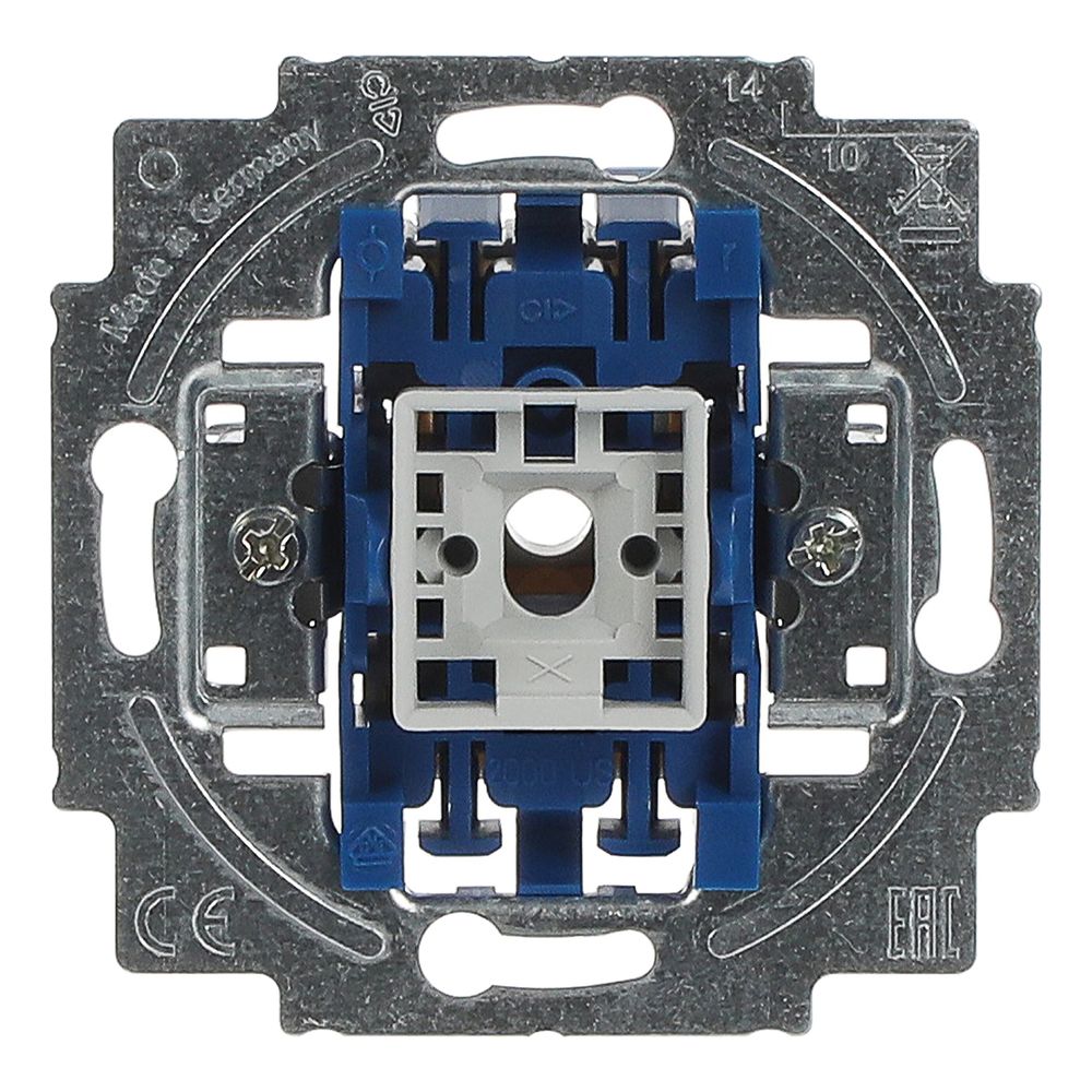 Busch Jäger UP Aus 2000/2US-101 2polig Wippschalter-Einsatz 16A... BJ-2CKA001012A2042 4011395780206 (Abb. 1)