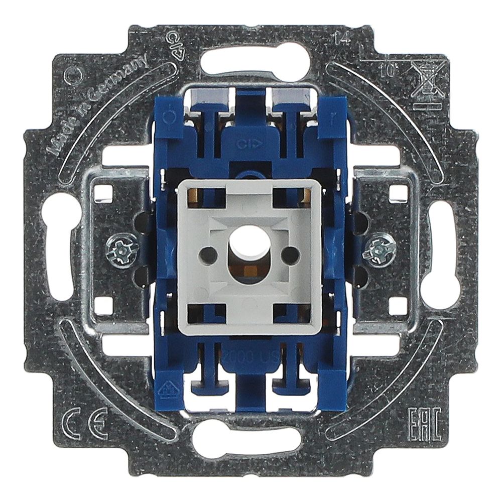 Busch Jäger Wippschalter-Einsatz 2400/6 US 16 A Beleuchtbar... BJ-2CKA001012A2231 4011395223703 (Abb. 1)