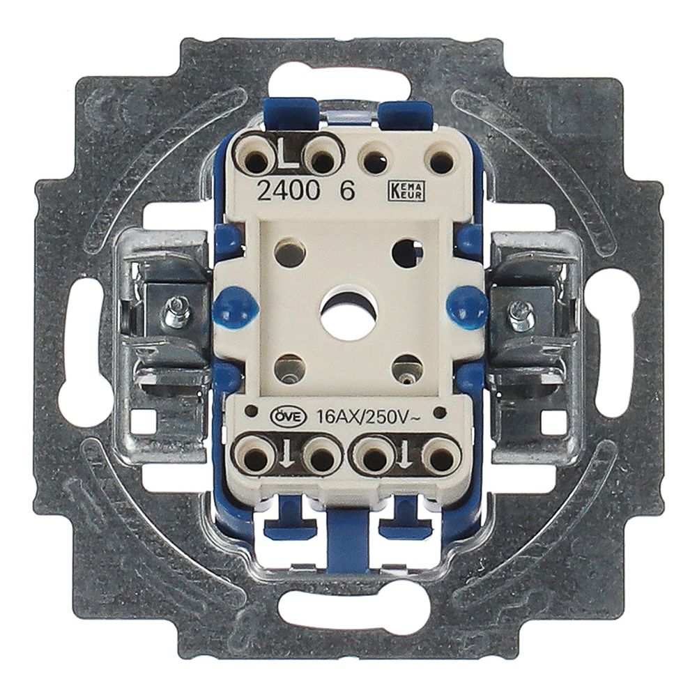 Busch Jäger Wippschalter-Einsatz 2400/6 US 16 A Beleuchtbar... BJ-2CKA001012A2231 4011395223703 (Abb. 4)