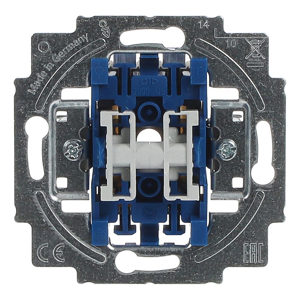 Busch Jäger Wippschalter-Einsatz 2400/5 US 16A UP-Montagedosen... BJ-2CKA001012A2233 4011395223758 (Abb. 1)