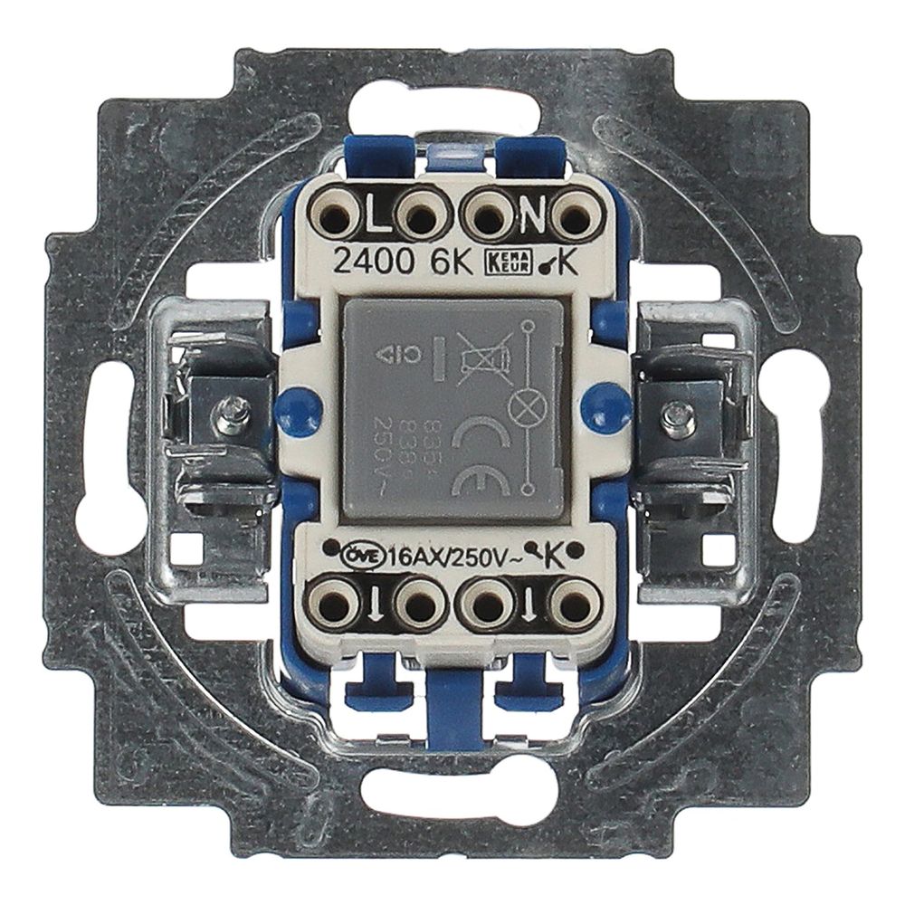 Busch Jäger Wippkontrollschalter 2400/6 USK Einsatz 16A... BJ-2CKA001022A0660 4011395223734 (Abb. 4)