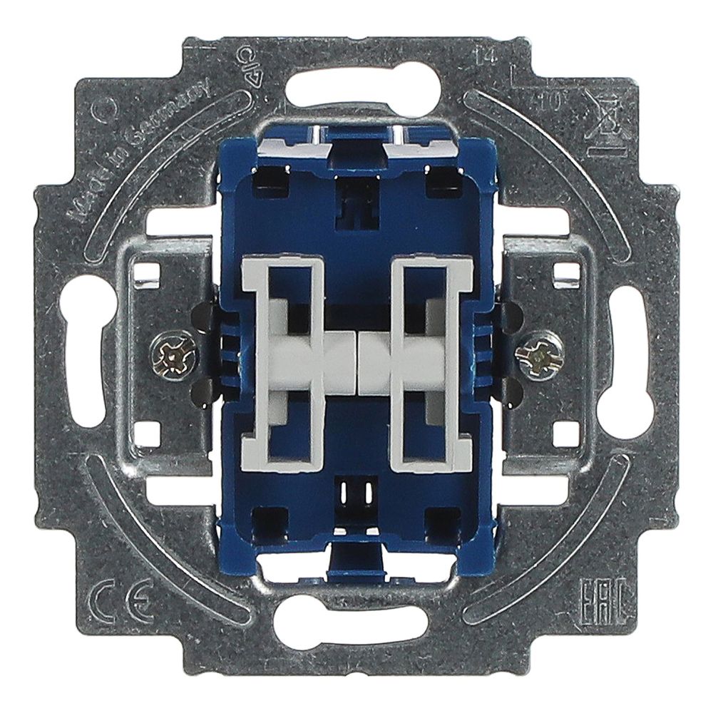 Busch Jäger Wippschalter-Einsatz 2400/6/6 US-101 für UP-Montagedosen... BJ-2CKA001022A0662 4011395223796 (Abb. 1)