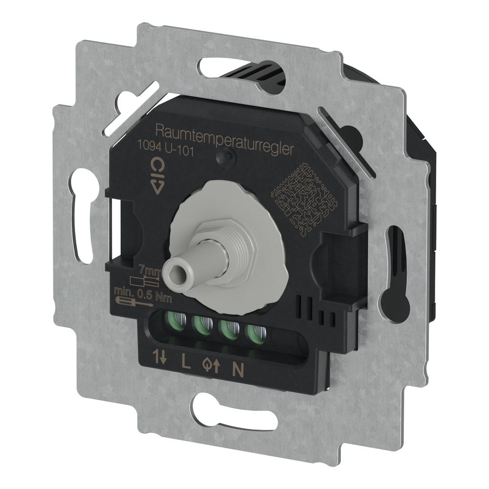 Busch Jäger RTR Raumtemperaturregler 1094 U-101 Einsatz mit potentialgebundenen Sch... BJ-2CKA001032A0524 4011395322765 (Abb. 2)