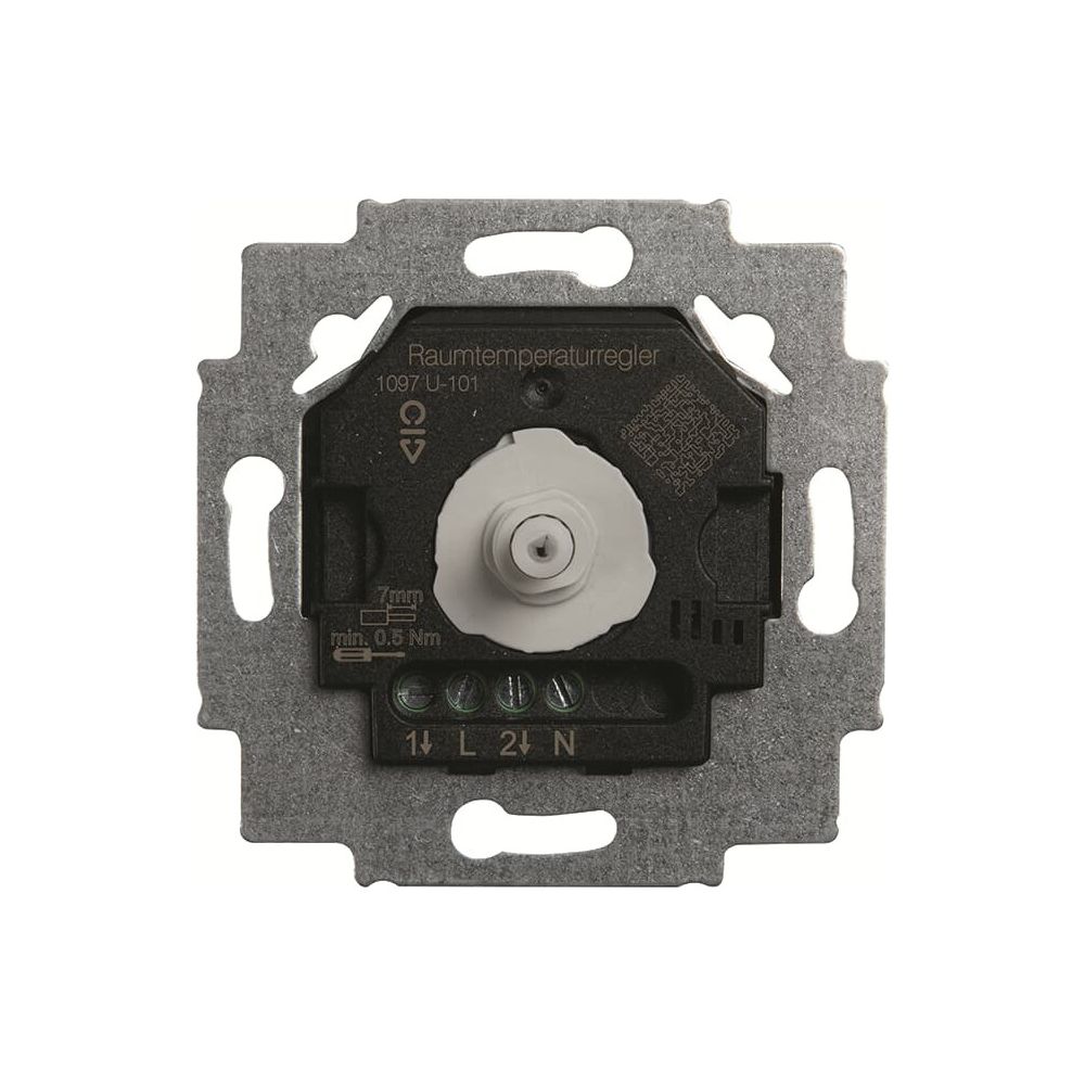 Busch Jäger RTR Raumtemperaturregler 1097 U-101 Einsatz mit Wechselkontakt... BJ-2CKA001032A0527 4011395322796 (Abb. 1)