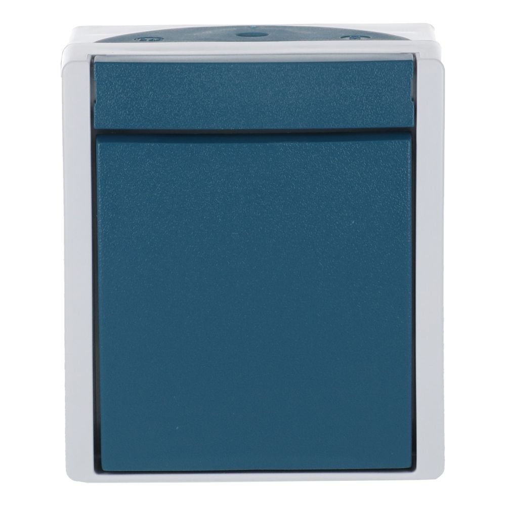Busch Jäger APWG ocean Aus- und Wechselschalter 2601/6W-53 grau/blaugrün... BJ-2CKA001085A1603 4011395992470 (Abb. 1)