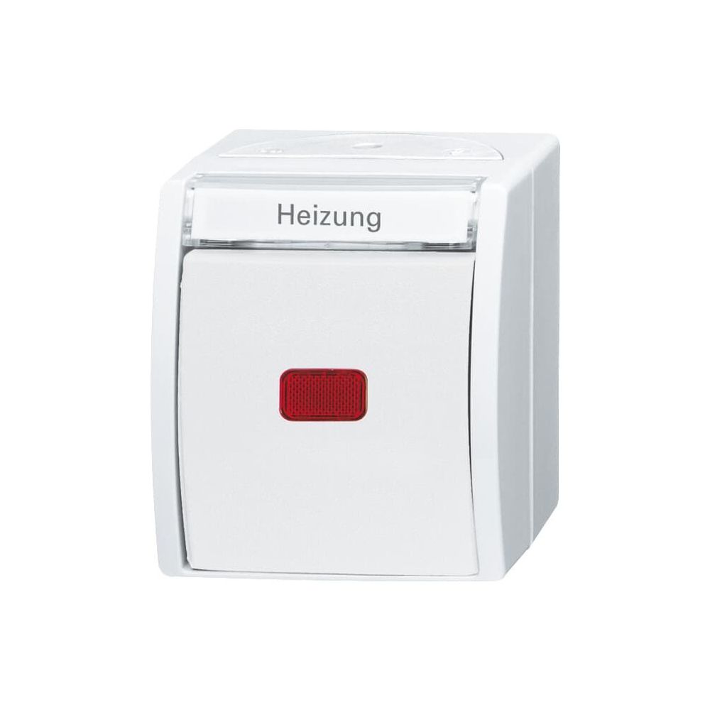 Busch Jäger APWG ocean Heizung 2601/2SKWNH-54 Notschalter Aus 2polig alpinweiss... BJ-2CKA001085A1623 4011395079461 (Abb. 1)
