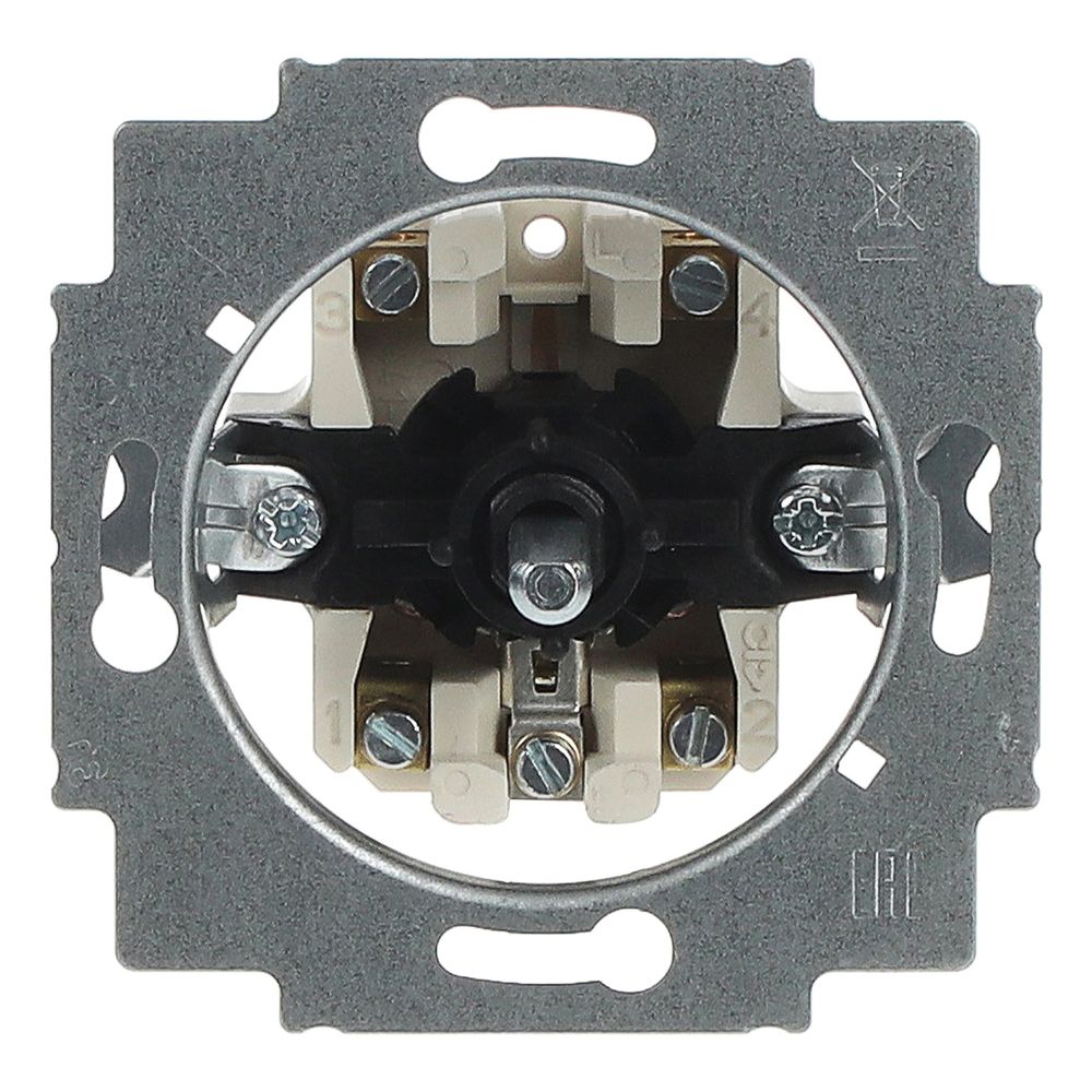 Busch Jäger UP Jalousie-Schalter 2713U Drehgriff 1polig +N +E... BJ-2CKA001101A0542 4011395040904 (Abb. 1)