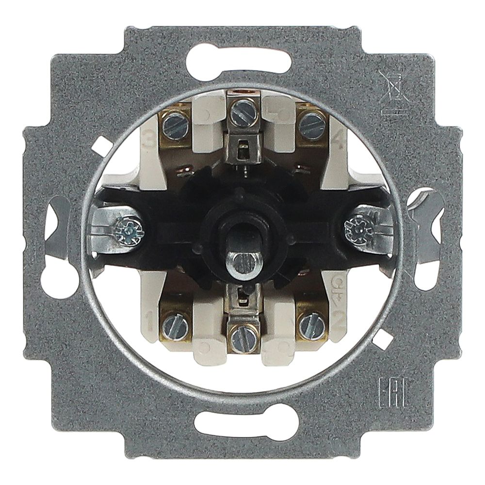Busch Jäger UP Jalousie-Taster 2722U Drehgriff 2polig... BJ-2CKA001101A0559 4011395041000 (Abb. 1)