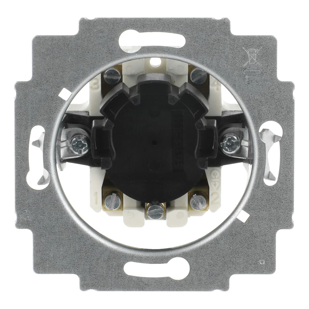 Busch Jäger UP Jalousie-Tast-Schalter 2713USL-101 1polig +N +E für Profil-Halbzylin... BJ-2CKA001101A0880 4011395861004 (Abb. 1)