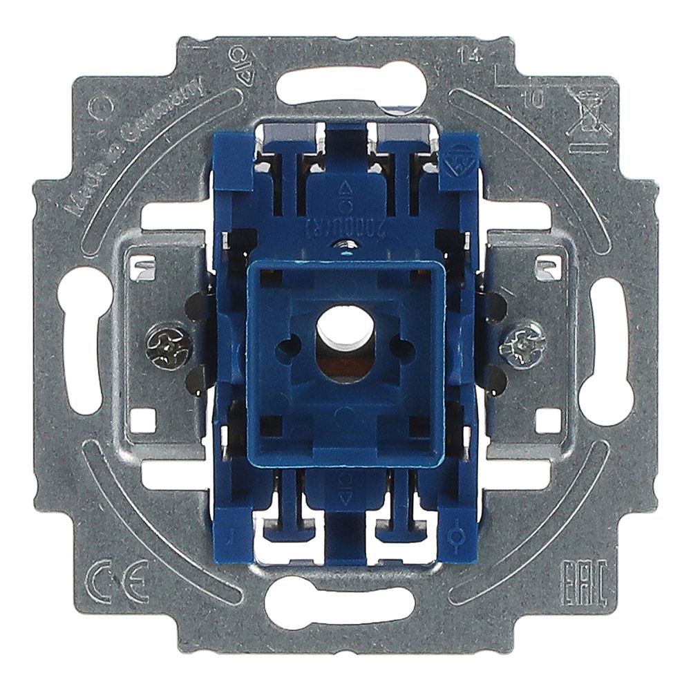 Busch Jäger UP Wipp-Taster 2020US-201 mit 2 Meldekontakten 1polig Schließer 10A... BJ-2CKA001413A0483 4011395045602 (Abb. 1)