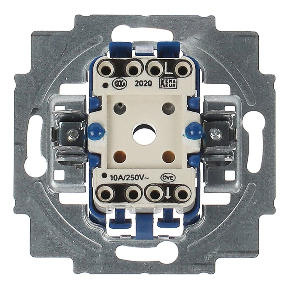 Busch Jäger UP Wipp-Taster 2020US-201 mit 2 Meldekontakten 1polig Schließer 10A... BJ-2CKA001413A0483 4011395045602 (Abb. 4)
