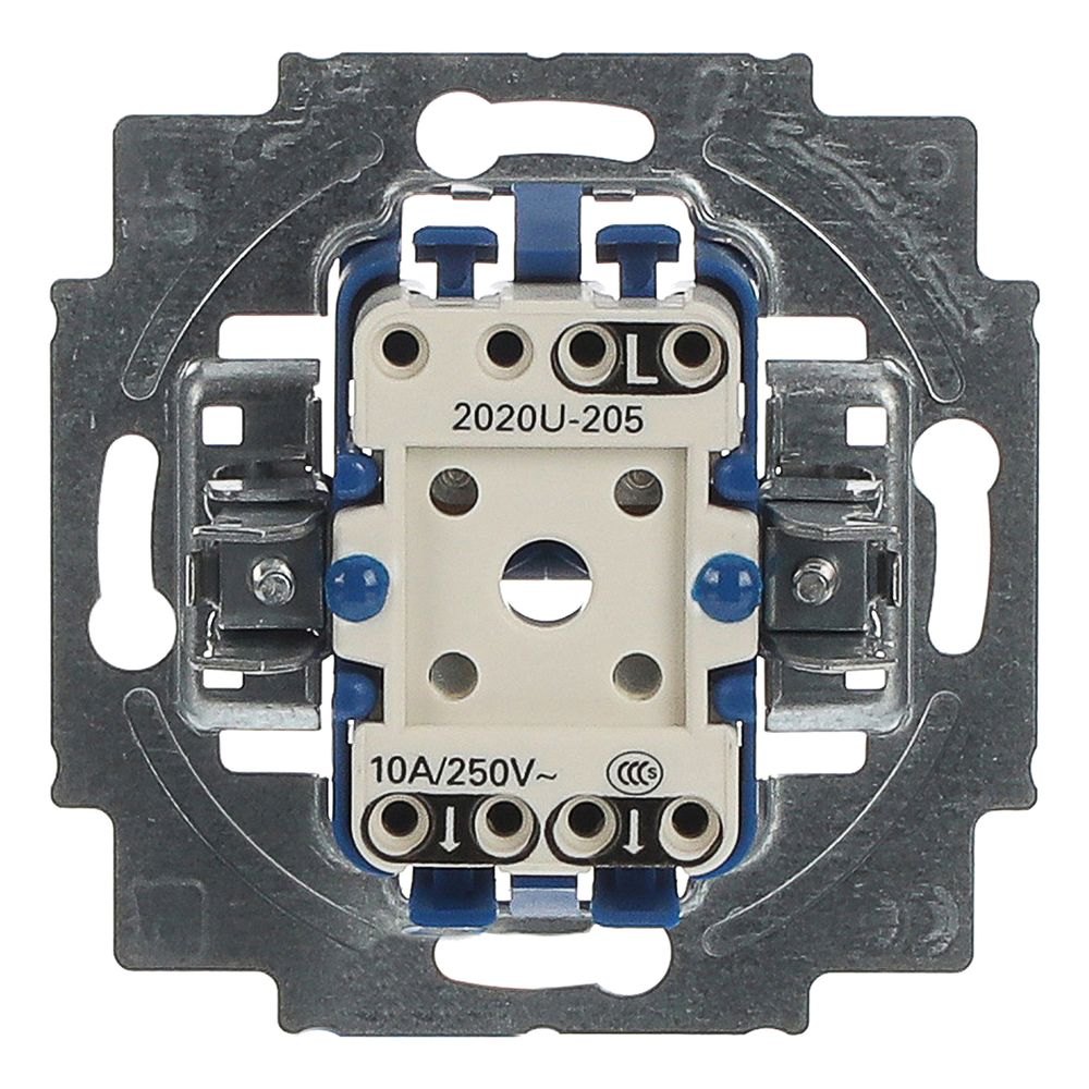 Busch Jäger UP Doppel-Taster 2020US-205 1polig 2Schliesser... BJ-2CKA001413A0491 4011395045701 (Abb. 6)