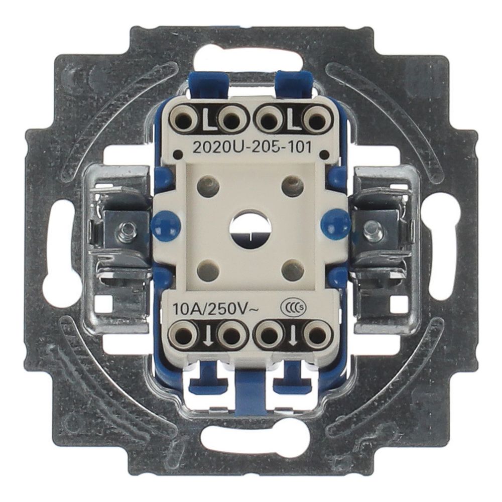 Busch Jäger UP Doppel-Taster 2020US-205-101 2x1polig 2Schliesser... BJ-2CKA001413A0509 4011395045800 (Abb. 4)