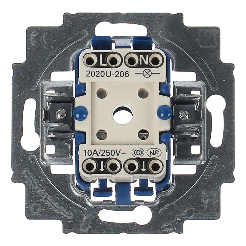 Busch Jäger UP Wipp-Taster 2020US-206 1polig Wechsel... BJ-2CKA001413A0517 4011395045909 (Abb. 4)