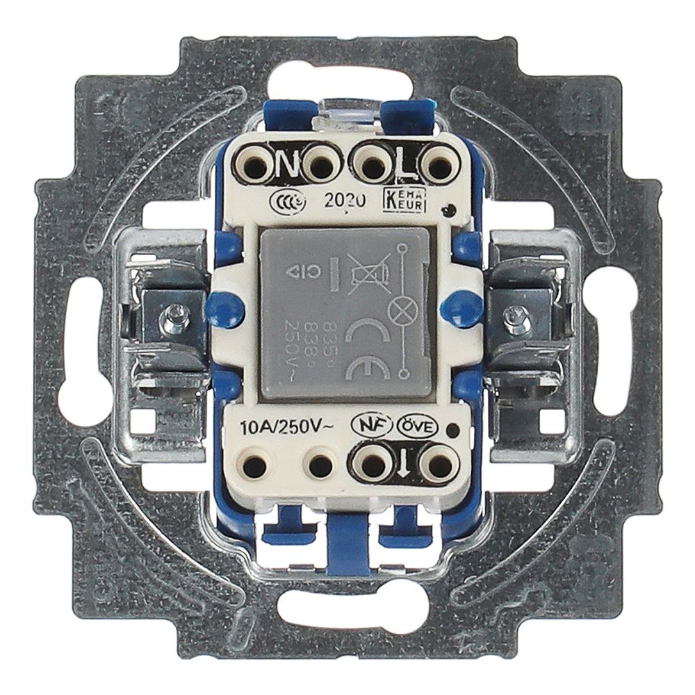 Busch Jäger UP Wipp-Taster 2020USGL 1polig Schliesser mit Beleuchtung... BJ-2CKA001413A0533 4011395046005 (Abb. 4)