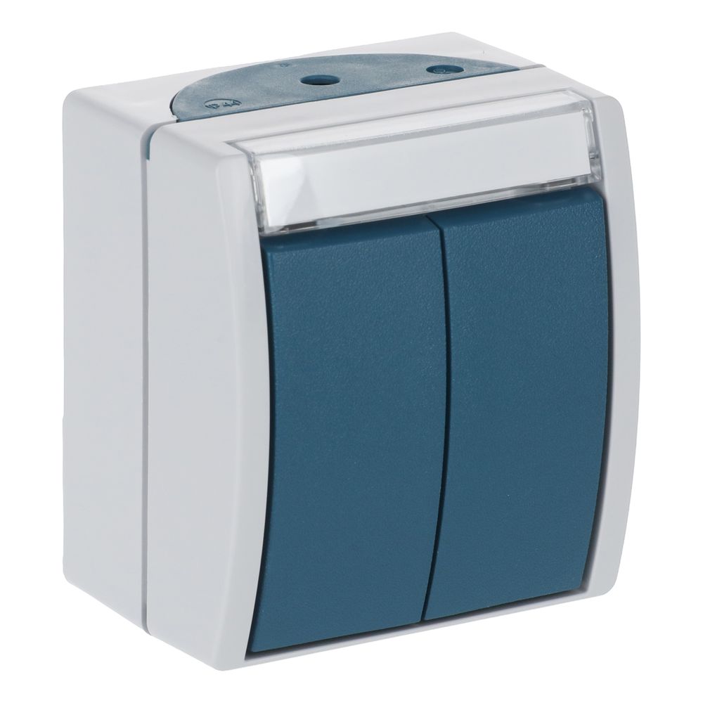 Busch Jäger APWG ocean Doppeltaster 2621WN-53-205-101 grau/blau 2x1-polig... BJ-2CKA001484A0374 4011395993507 (Abb. 3)