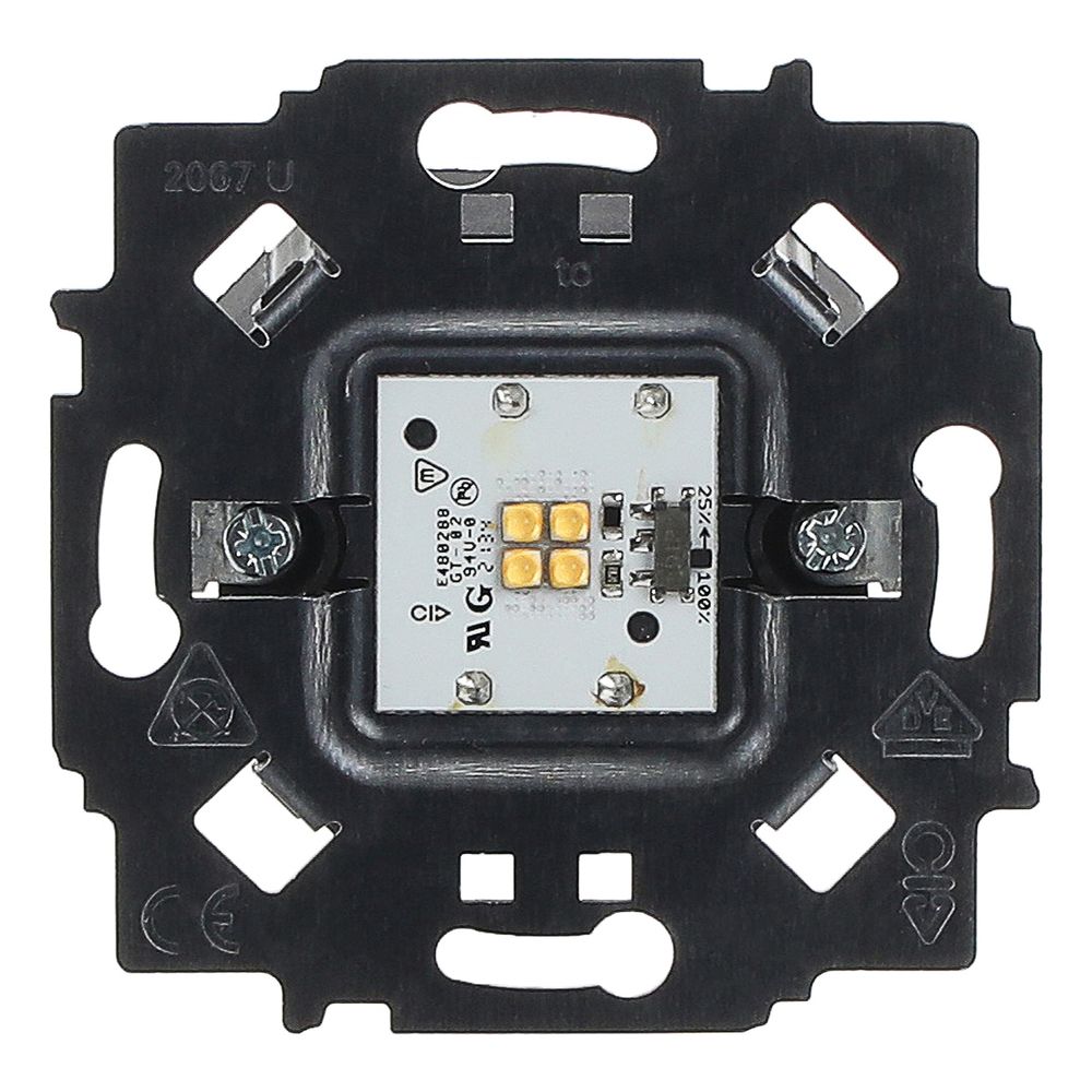 Busch Jäger LED-UP-Einsatz Power-Modul 2067/12 U neutralweiß für Busch-iceLight Wan... BJ-2CKA001510A0002 4011395132722 (Abb. 1)